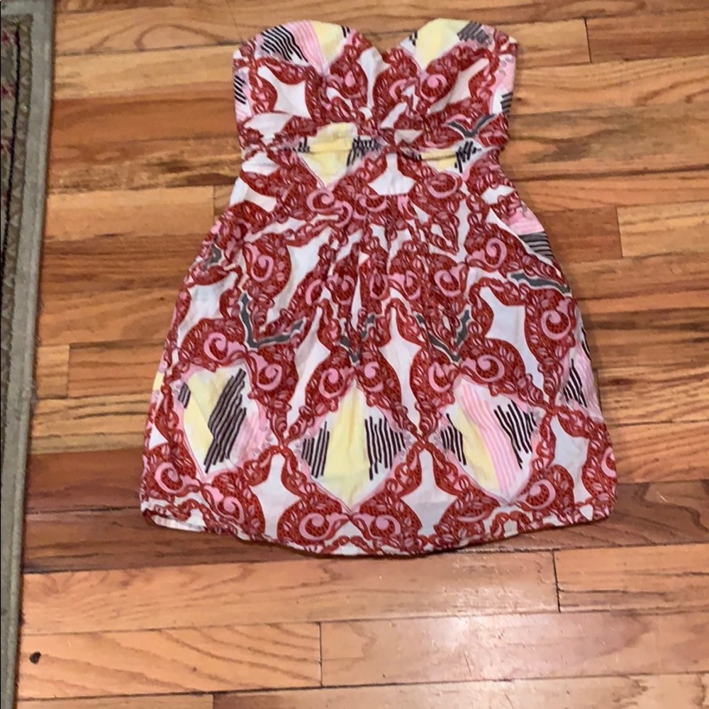 Strapless Mini Dress